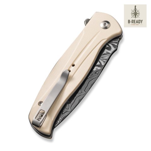 Nóż CIVIVI Incindie Damascus G10 Ivory