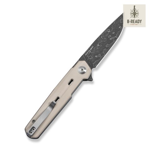 Nóż CIVIVI Navo Damascus Ivory G10 by Ostap Hel