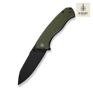 Nóż CIVIVI Placoid 14C28N G10 Green Black Blade
