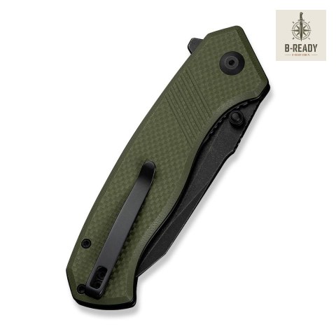 Nóż Składany CIVIVI Placoid 14C28N G10 Green Black Blade