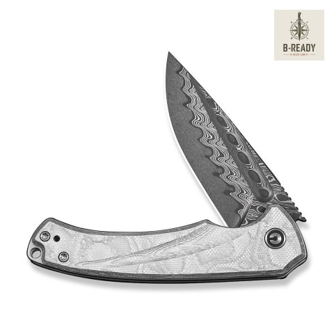 Nóż CIVIVI Voidflare Damascus Aluminum Foil G10