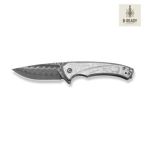 Nóż CIVIVI Voidflare Damascus Aluminum Foil G10