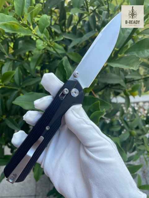 Nóż KNIVESPL The First Black G10 14C28N