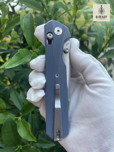 Nóż KNIVESPL The First Blue G10 14C28N