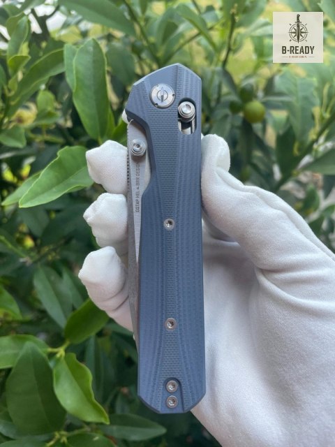 Nóż KNIVESPL The First Blue G10 14C28N