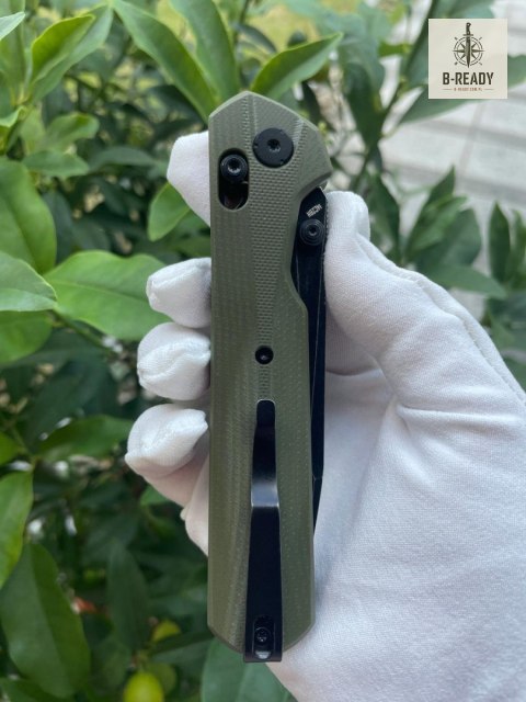 Nóż KNIVESPL The First OD Green G10 14C28N