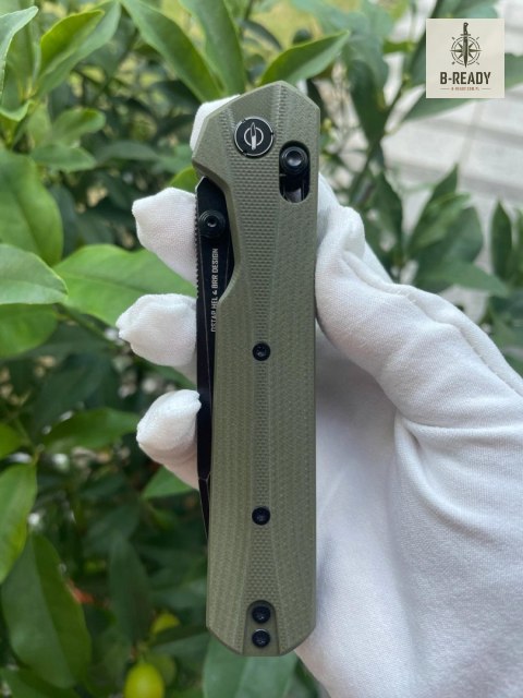 Nóż KNIVESPL The First OD Green G10 14C28N