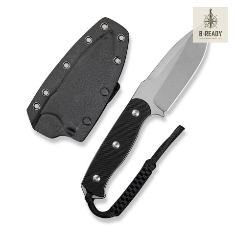 Nóż z Głownią Stałą SENCUT Fixed Toxodon G10 Black