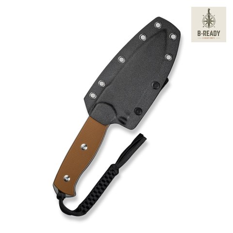 Nóż z Głownią Stałą SENCUT Fixed Toxodon G10 Brown