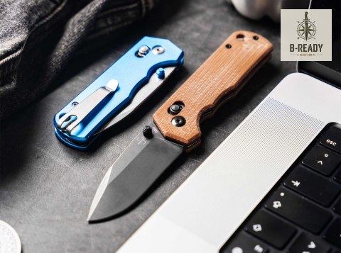 Nóż Böker Plus Rockstub Brown Micarta 2.0 14C28N