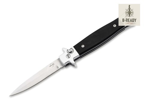 Nóż Böker Plus Stiletto Ebony 14C28N