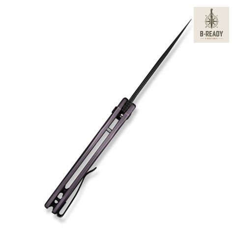 Nóż CIVIVI Button Lock Kitefin Purple Alu 14C28N
