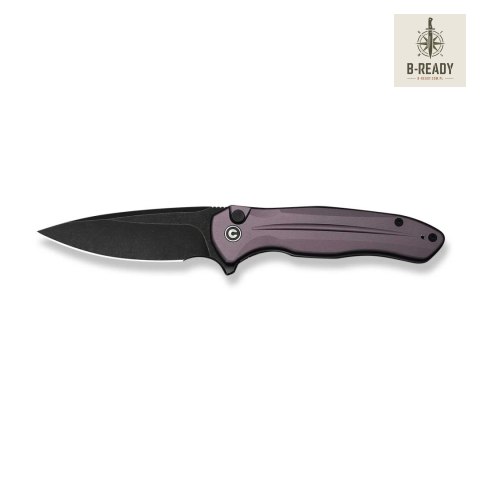 Nóż CIVIVI Button Lock Kitefin Purple Alu 14C28N