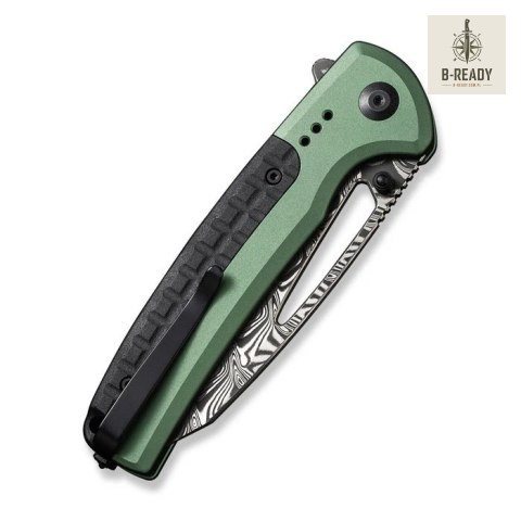Nóż CIVIVI Sentinel Strike Damast Green Alu FRN