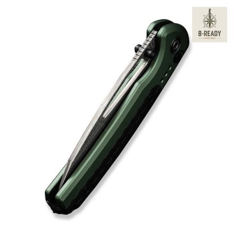Nóż CIVIVI Sentinel Strike Damast Green Alu FRN
