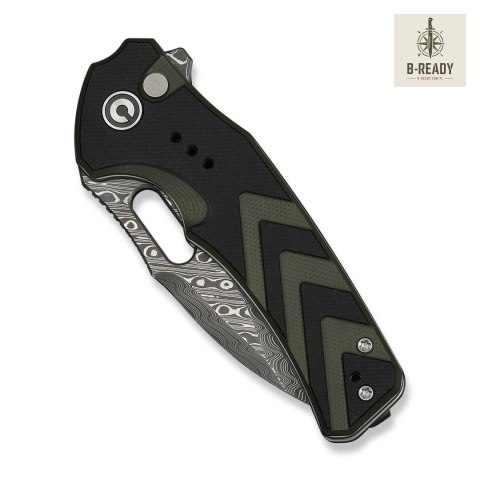 Nóż CIVIVI Vexron Damast G10 Milled Black & Green