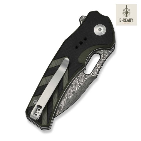 Nóż CIVIVI Vexron Damast G10 Milled Black & Green