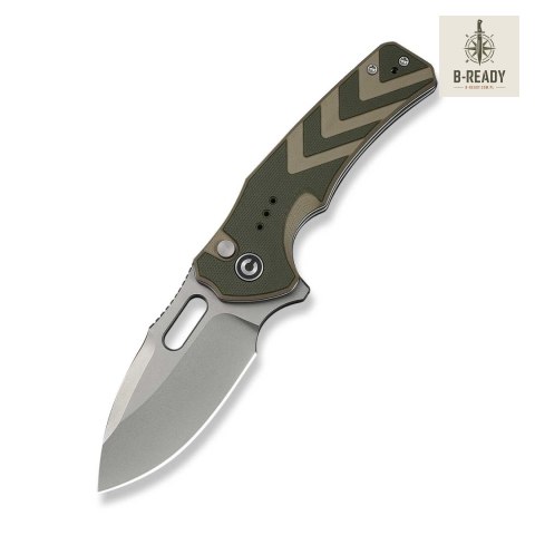 Nóż CIVIVI Vexron G10 Milled Green & Tan 14C28N