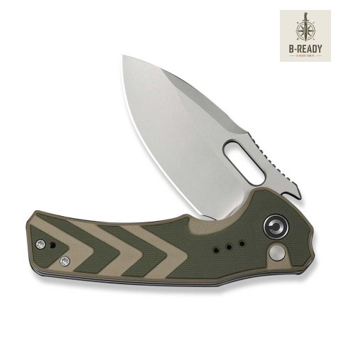 Nóż CIVIVI Vexron G10 Milled Green & Tan 14C28N
