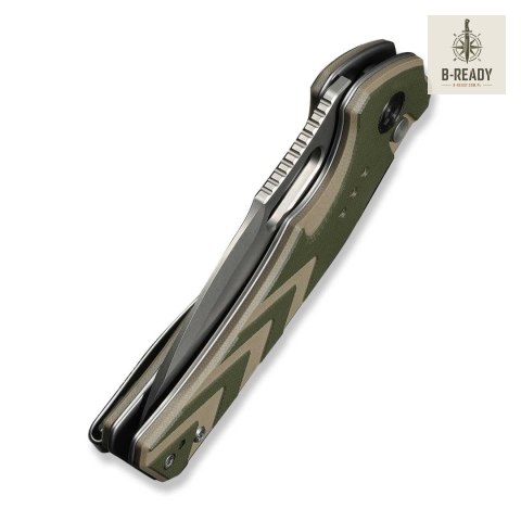 Nóż CIVIVI Vexron G10 Milled Green & Tan 14C28N