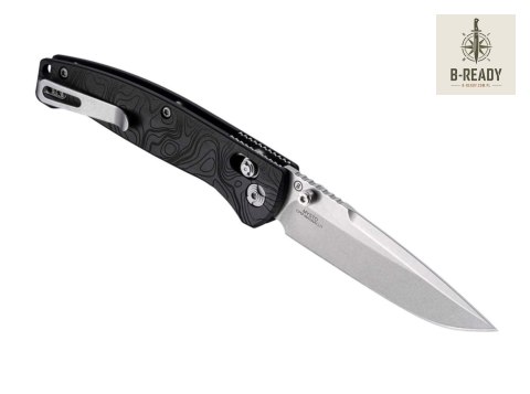 Nóż Składany Hogue 24457 Mysto Metal Black Diamond Richlite