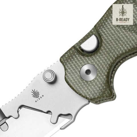 Nóż Składany Kizer C01C Uti 2 Micarta 5Cr15MoV