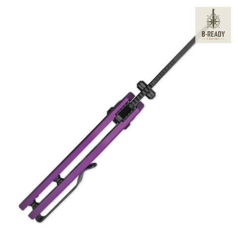 Nóż Składany Kizer Mini Bulldog Purple Aluminum Nitro-V