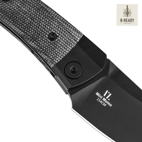 Nóż Kizer Mini Momo Aluminum+Micarta 154CM