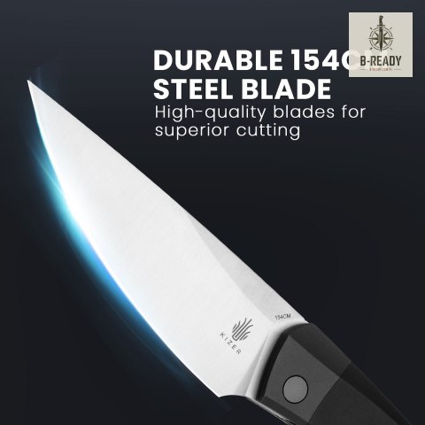 Nóż Kizer Momo Aluminum 154CM