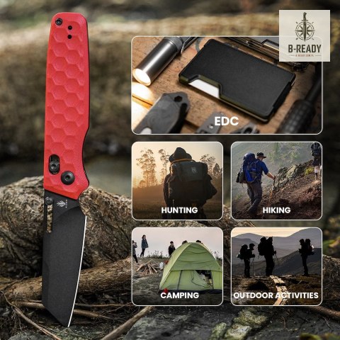 Nóż Kizer Task Red G10 Nitro-V