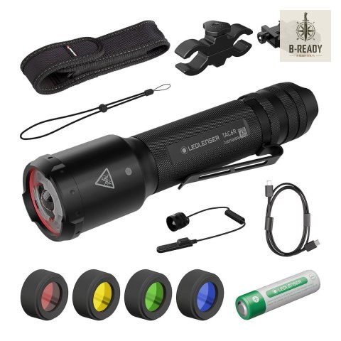 Latarka Ledlenser Tactical Outdoor Set TAC6R
