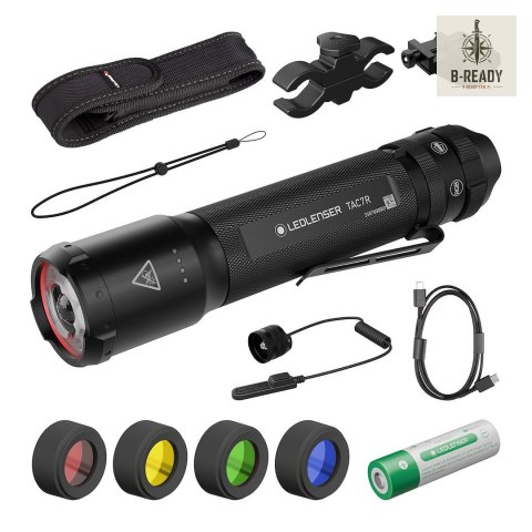 Latarka Ledlenser Tactical Outdoor Set TAC7R