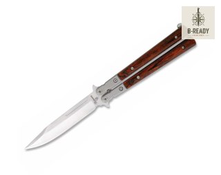 Nóż Motylkowy Albainox 02071 Butterfly Micarta 10.5 cm