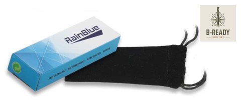 Nóż Motylkowy Albainox 02140 Rainblue Laser Balisong