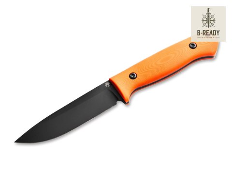 Nóż Böker DBK Bushfriend 2000 G10 Orange 80CrV2