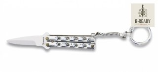 Nóż Brelok Albainox 02056-C Balisong Zamak Chrome