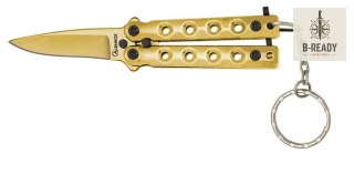 Nóż Brelok Albainox 02248 Balisong Gold