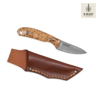 Nóż Casström Safari Mini Hunter Stab. Curly Birch