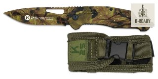 Nóż Składany K25 25009 Tactical Camo Aluminium