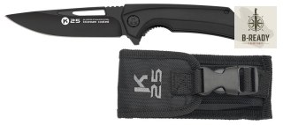 Nóż Składany K25 25236 Tactical Black G10