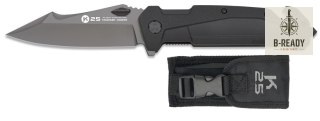 Nóż Składany K25 25241 Rubber Titanium Coated