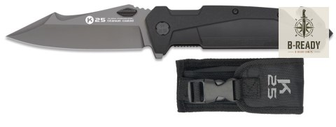 Nóż Składany K25 25241 Rubber Titanium Coated