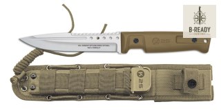 Nóż Stały K25 32821 Tactical Tan Rubber TC