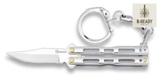Nóż Brelok Albainox 02180-C Balisong Zamak Chrome