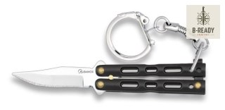 Nóż Brelok Albainox 02180-N Balisong Zamak Black