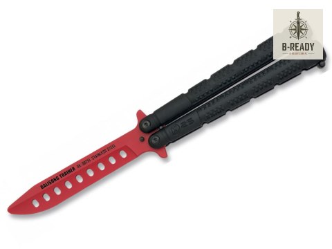 Nóż Motylkowy Treningowy K25 36251 Balisong Trainer Red