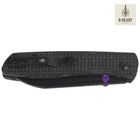 Nóż składany Kizer Renissance Black Micarta, Black PVD N690 by Caleb Waldman (V3698A1) Kizer Cutlery
