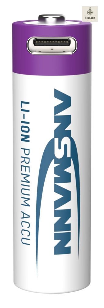 Akumulatory Ansmann Li-Ion AA typ 2000, 4 szt