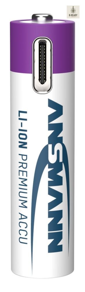 Akumulatory Ansmann Li-Ion AAA typ 500, 4 szt