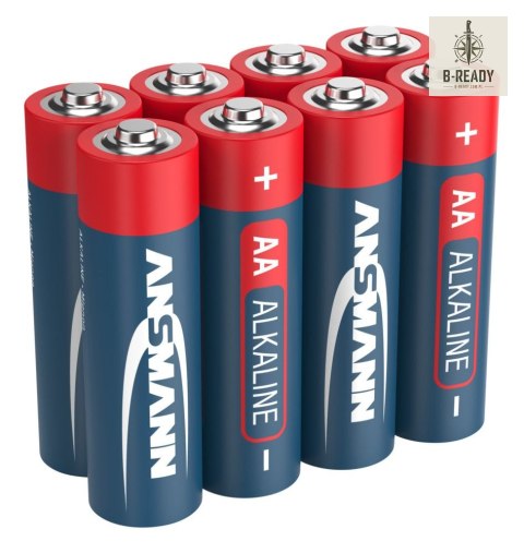 Baterie alkaliczne Ansmann AA / LR6, 8 szt.